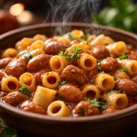 Venetian Pasta with Beans