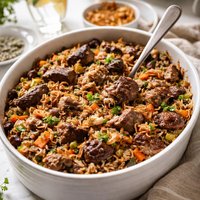 Venison and Wild Rice Casserole