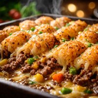 Venison Tater Tot Casserole or Use Ground Beef
