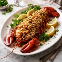 Venus De Milo Baked Stuffed Lobster