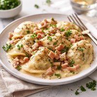 Verenika with Ham Gravy