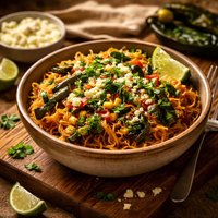 Vermicelli with Poblano