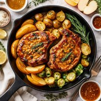 Vermont Pork Chops for 2