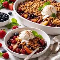 Very Berry Apple Crisp