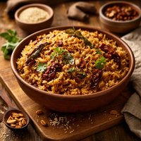 Very Delicious Tamarind and Sesame Rice Imli Til Ke Chawal