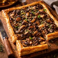 Very Mushroomy Mushroom Tart