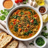 Very Quick Lentil Soup