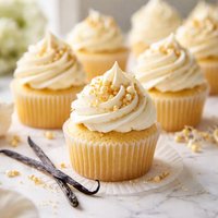 Very Vanilla Cupcakes