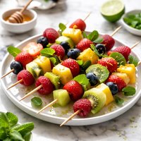 Vibrant Fruit Skewers