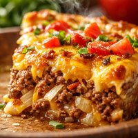 Vidalia Cheeseburger Pie