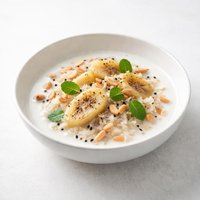 Vietnamese Banana Rice Pudding