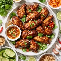 Vietnamese Barbecued Chicken Wings Canh Ga Nuong