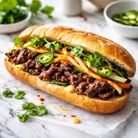 Vietnamese Beef Sandwich