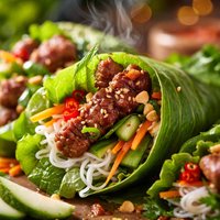 Vietnamese Beef Wraps