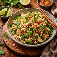Vietnamese Chicken and Mint Salad