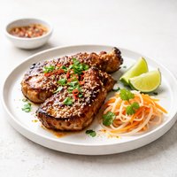 Vietnamese Glazed Skinny Pork Chops