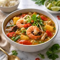 Vietnamese Hot and Sour Soup