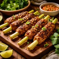 Vietnamese Lemongrass Porkabobs Thit Lui