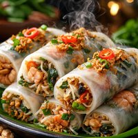 Vietnamese Phoenix Rolls Banh Phuong Hoang