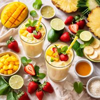 Vietnamese Sinhto Fruit Shake