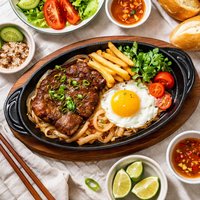 Vietnamese Sizzling Steak and Onions