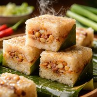 Vietnamese Sweet Rice Squares