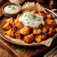 Vinegar Air and Salty Crispy Potatoes British Larder