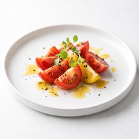 Vinegar and Oil Dressing with Tomato
