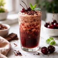 Virgin Chocolate Cherry Mocktail