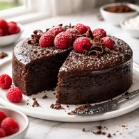 Virtually Fat Free Chocolate Cake