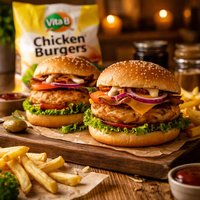 Vita B Chicken Burgers