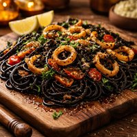 Voodoo Calamari Ink Pasta