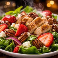 W W 5 Pt Strawberry Toasted Pecan Chicken Salad