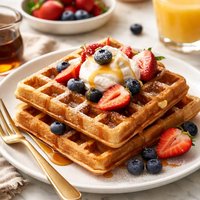 Waffles W Wheat Flour