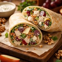 Waldorf Chicken Wrap