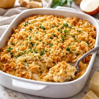 Walla Walla Sweet Onion Swiss Cheese Casserole