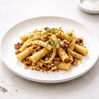 Walnut and Roasted Fennel Pasta