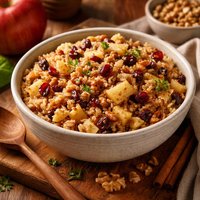 Walnut Apple Rice