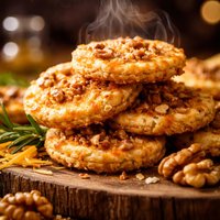 Walnut Cheese Wafers
