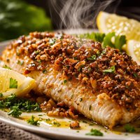 Walnut Crusted Orange Roughy