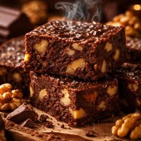 Walnut Double Chocolate Fudge