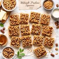 Walnut Praline Squares 1960