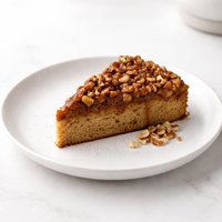 Walnut Upside Down Cake