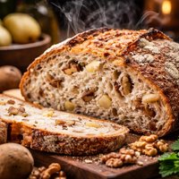 Walnuts and Potatoes Bread