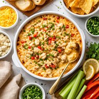 Warm and Creamy Crab Dip