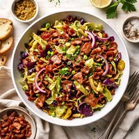 Warm Bacon and Cabbage Salad