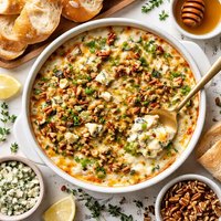 Warm Blue Cheese Spread with Pecans