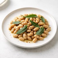 Warm Cannellini Beans with Sage