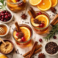 Warm Cinnamon Orange Cider