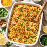 Warm Gooey Yummy Chicken Casserole